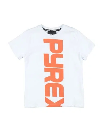 Pyrex Babies'  Toddler Boy T-shirt White Size 7 Cotton