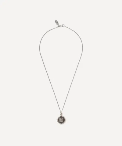 Pyrrha Sterling Silver Direction Pendant Necklace