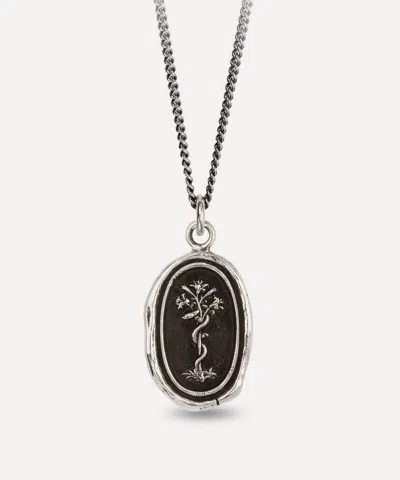 Pyrrha Sterling Silver Heal From Within Pendant Necklace