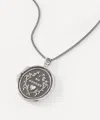 Pyrrha Sterling Silver I Am Enough Diamond Talisman Pendant Necklace In Metallic