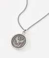Pyrrha Sterling Silver Recovery Pendant Necklace In Metallic