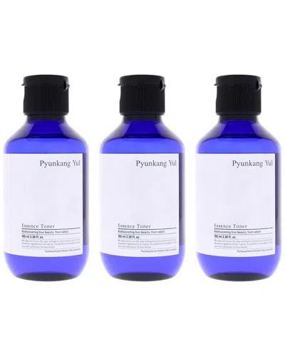 Pyunkang Yul 3.3oz Essence Toner - Pack Of 3 In Blue