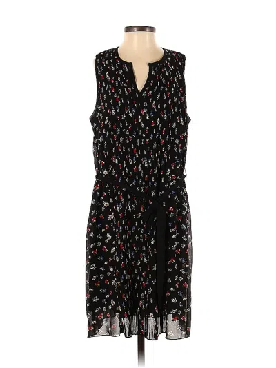 Pre-owned Q & A Casual Dress In Black