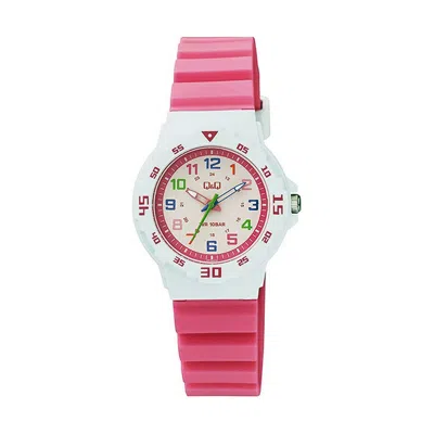 Q&q Infant's Watch  Vr19j012y ( 34 Mm) Gbby2 In Pink