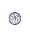 Q Squared Pagoda Appetizer Plates, Set Of 4 In White,blue
