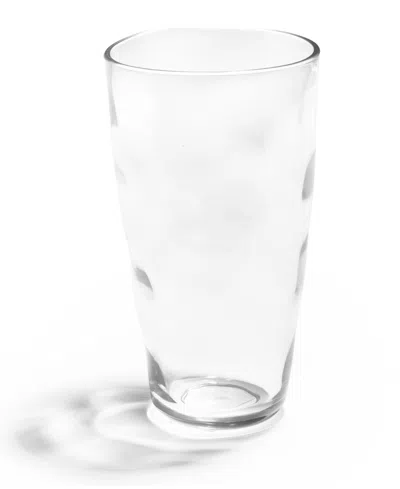 Q Squared Ruffle Clear Tritan Acrylic Highball Glass