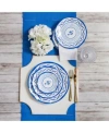 Q Squared Sardinia Dinnerware Collection In Multi