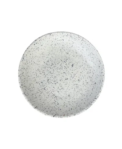Q SQUARED TERRAZZO DINNER PLATES, SET OF 4