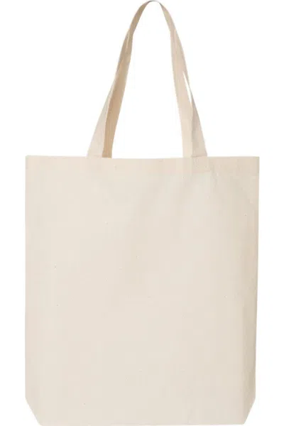 Q-tees 12l Economical Tote In White