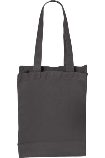 Q-tees 12l Gussetted Shopping Bag In Pink