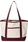 Q-tees 20l Small Deluxe Tote In Multi