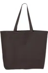 Q-tees 25l Jumbo Tote In Pink