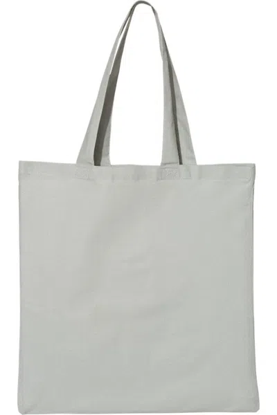 Q-tees Economical Tote In Grey