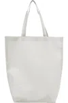 Q-tees Non-woven Gusset Bottom Tote In White