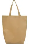 Q-tees Non-woven Gusset Bottom Tote In White