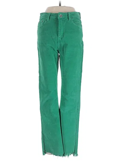 Pre-owned Q2 Casual Pants In Green