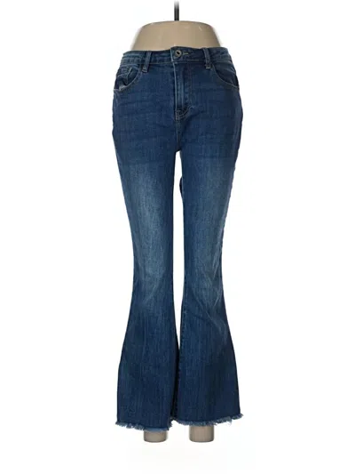 Pre-owned Q2 Jeans In Blue