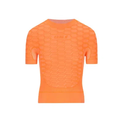 Q36.5 Base Layer 2 Short Sleeve Orange Undershirt