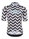 Q36.5 Chevron-pattern Cycling Vest