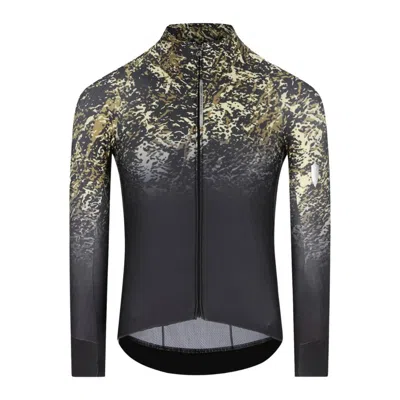 Q36.5 Gregarius Hybrid Alpi Camo Long Sleeve Jersey Black