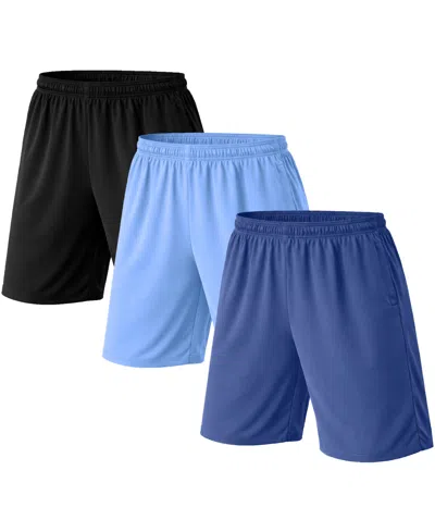 Q-active Men's Regular-fit Shorts, 3-piece Set