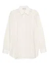 Qasimi Modular Shirt In White