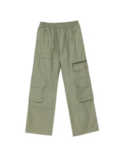 Qasimi Pocket Cargo Trousers In Green