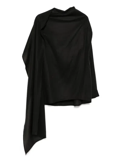 Qasimi Sheer Drape Shirt