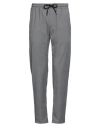 Qb24 Man Pants Grey Size S Polyester, Viscose, Elastane