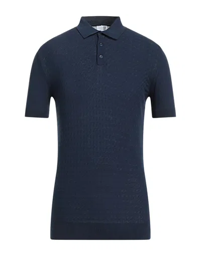 Qb24 Sweaters In Navy Blue
