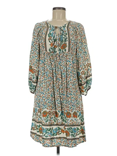 Pre-owned Qearal Casual Dress In Blue