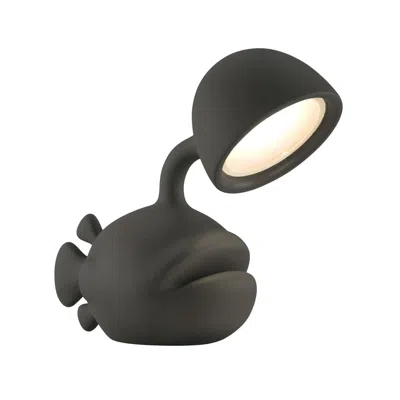 Pre-owned Qeeboo Abyss Table Lamp W In Black Recyclable Polyethylene By Dai Sugasawa