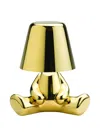 Qeeboo Bear-motif Table Lamp In Gold