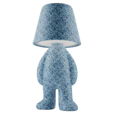 Pre-owned Qeeboo Bigger Brother Lamp Mix In Blue Polyethylene By Stefano Giovannoni