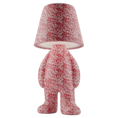 Pre-owned Qeeboo Bigger Brother Lamp Mix In Red Polyethylene By Stefano Giovannoni