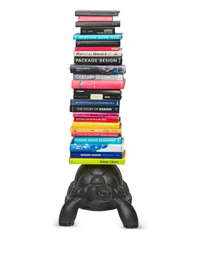Qeeboo Carrying-turtle Bookend In Multi
