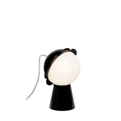 Pre-owned Qeeboo Daisy Table Lamp Black By Nika Zupanc
