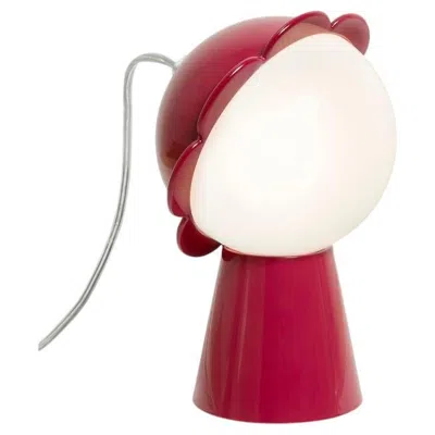 Pre-owned Qeeboo Daisy Table Lamp Red By Nika Zupanc