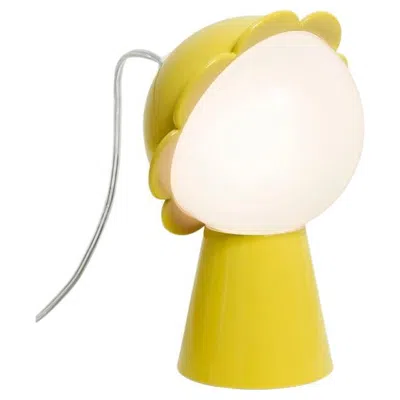 Pre-owned Qeeboo Daisy Table Lamp Yellow By Nika Zupanc