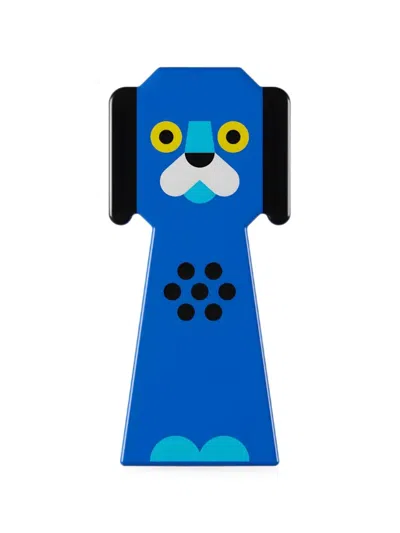 Qeeboo Doggo Candle Holder In Blue