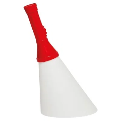 Pre-owned Qeeboo Flash Lamp With Rechargeable Led In Red Polyethylene By Studio Job