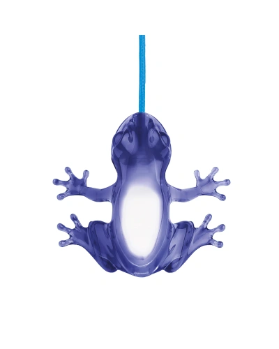 Qeeboo Lampada "hungry Frog" Sapphire In Purple