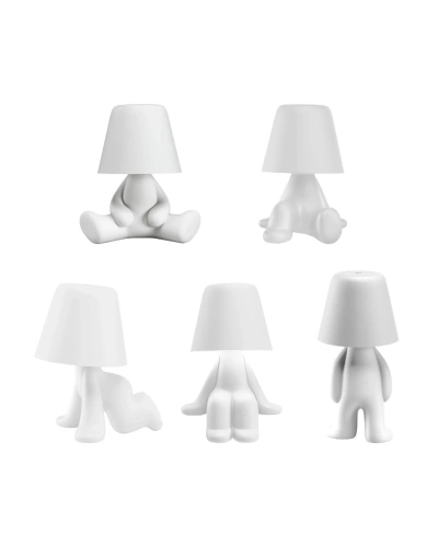 Qeeboo Lampade Sweet Brothers Pack X 5 White