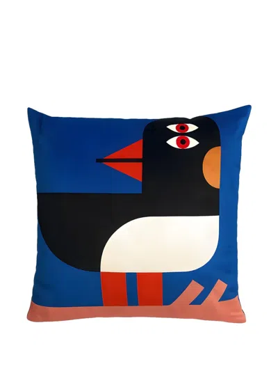 Qeeboo Oggian Cookie Graphic-print Cushion In Multi