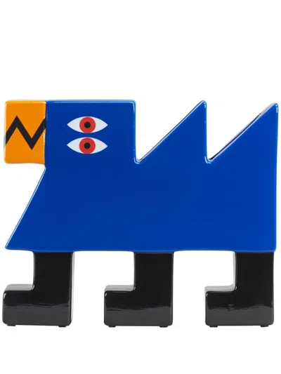 Qeeboo Ophelia Ceramic Vase (25cm X 30cm) In Blue