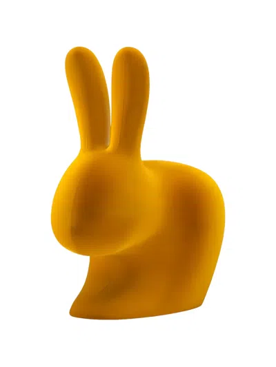 Qeeboo Rabbit Bookend In Yellow