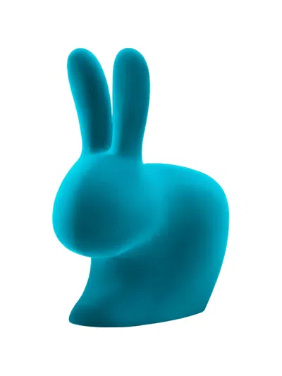 Qeeboo Rabbit Chair In Blue