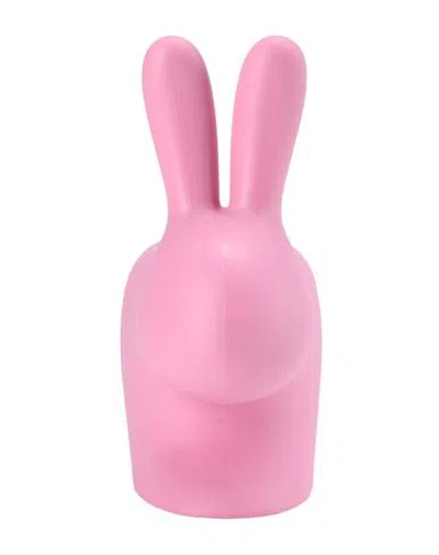 Qeeboo Rabbit Xs Doorstopper Small Object For Home Pink Size - Polyethylene