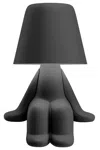 Qeeboo 'sweet Brothers Joe' Table Lamp In Black