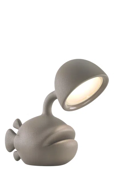 Qeeboo Table Lamp 'abyss Lamp' In Gray